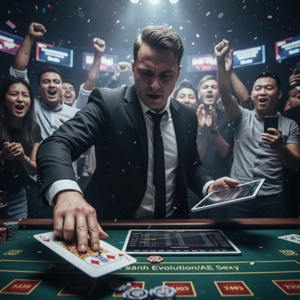 Giao diện sảnh Baccarat Evolution Gaming