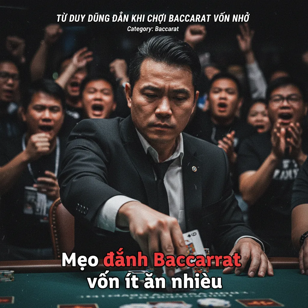 Tư Duy Đúng Đắn Khi Chơi Baccarat Vốn Nhỏ