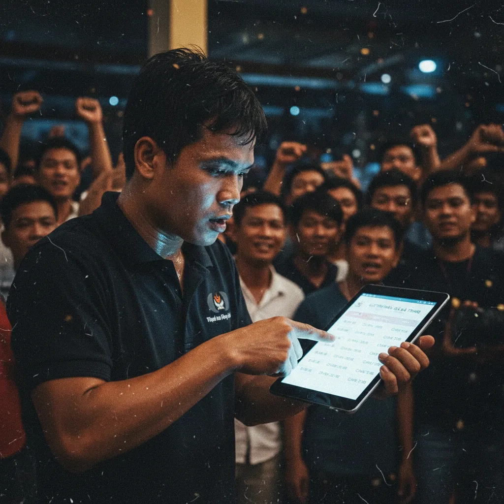 Chiến kê dũng mãnh trước giờ thi đấu