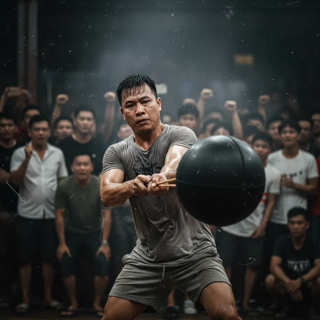 Luyện tập thể lực cho gà chọi