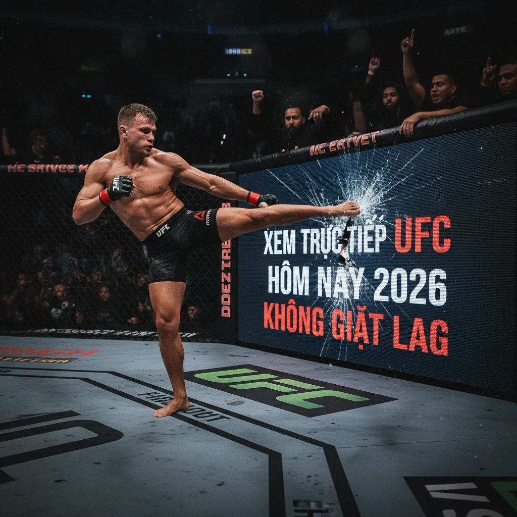Kenh chinh thong de xem UFC