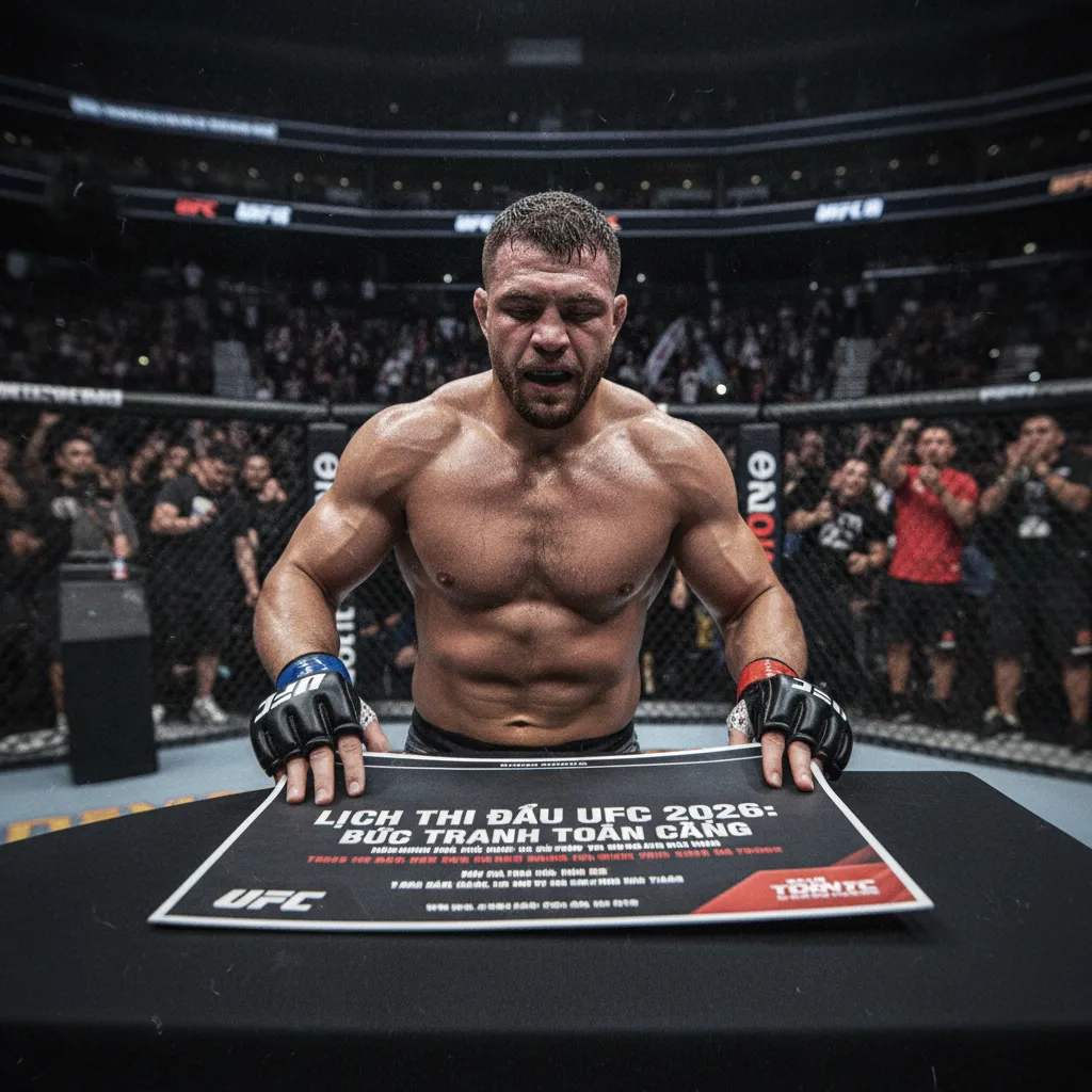 Dự báo tổng quan Lịch trình UFC 2026: Bức tranh toàn cảnh