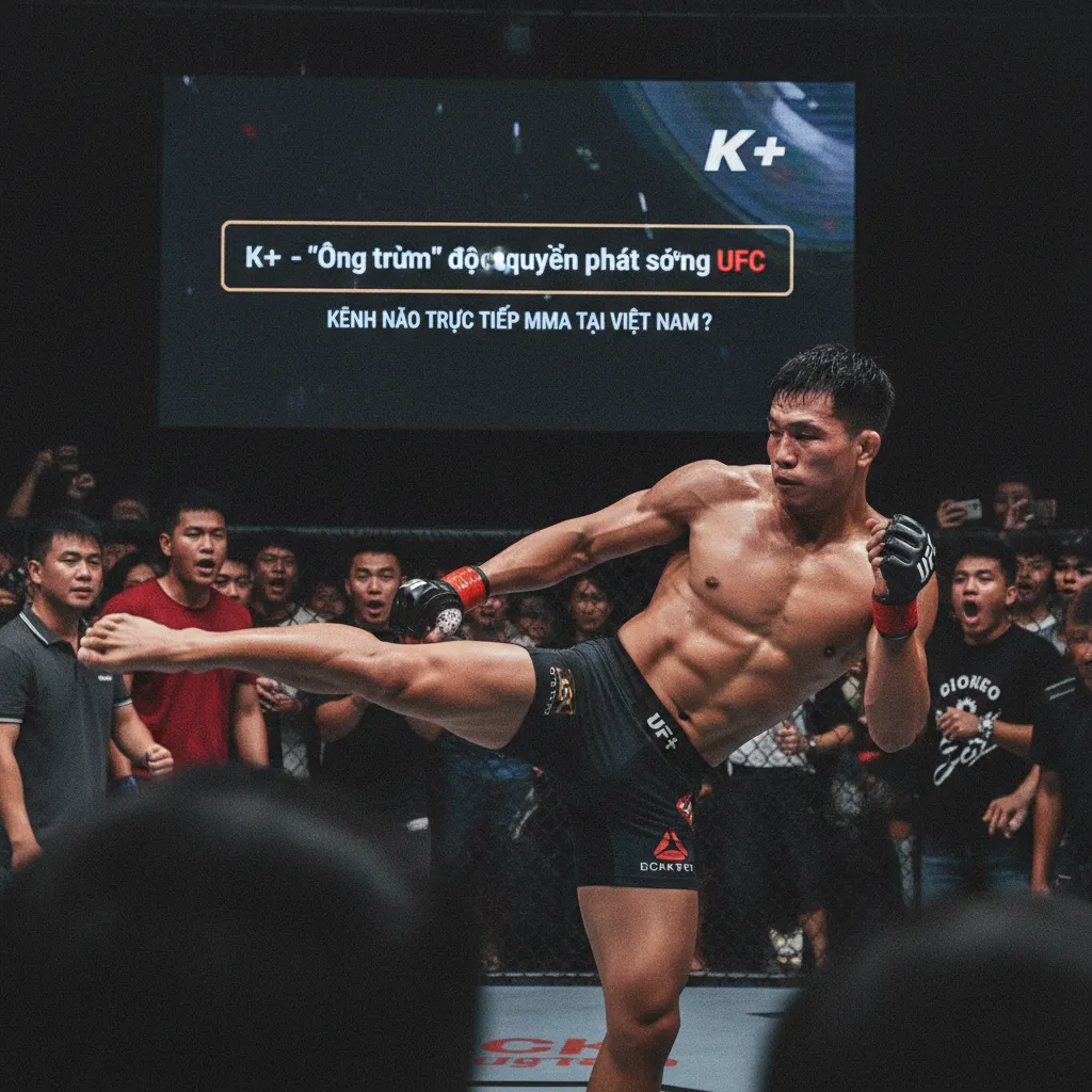 K+ - "Ông trùm" độc quyền phát sóng UFC
