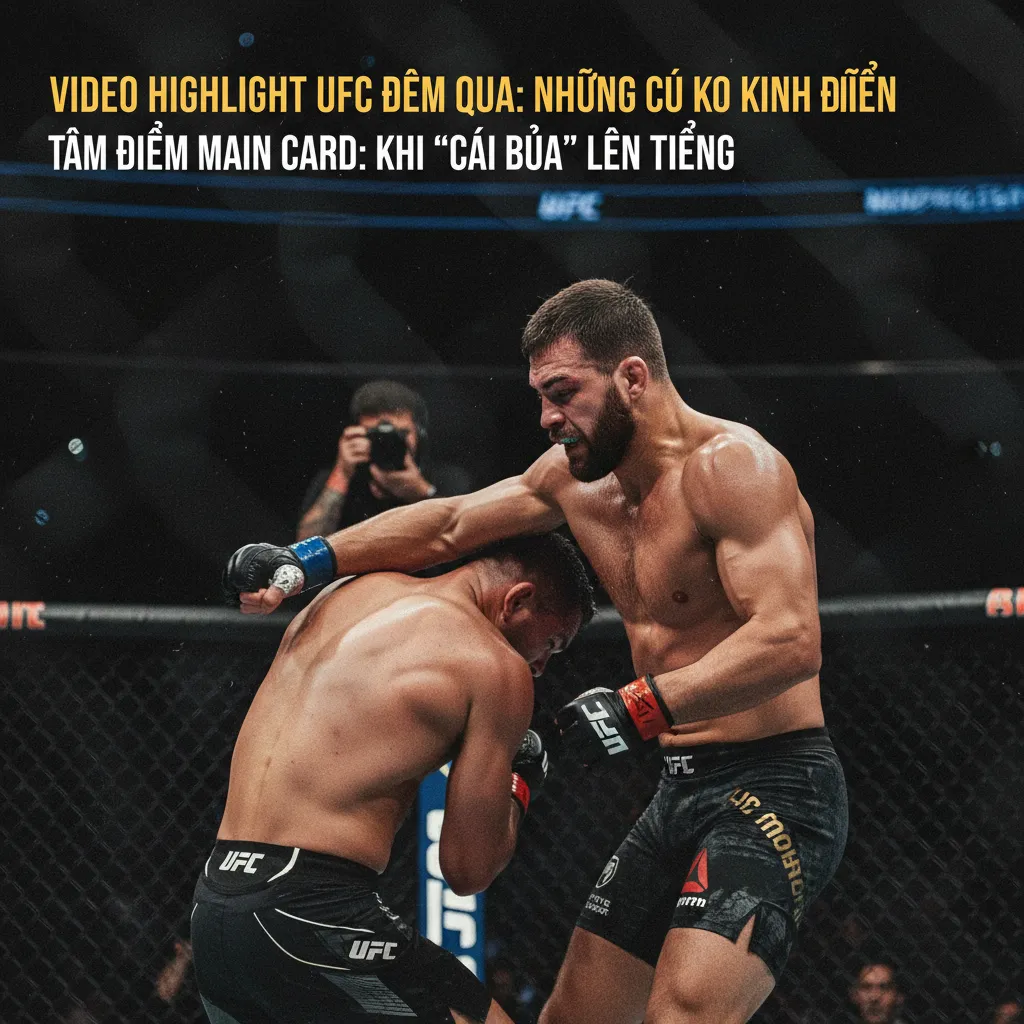 Tâm điểm Main Card: Khi "Cái búa" lên tiếng